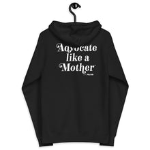 Advocate Like a Mother Front Embroidered Adult Unisex Fleece Zip Up Hoodie