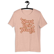 Shout Their Worth (2022 Design in Pink) Adult Unisex Tee