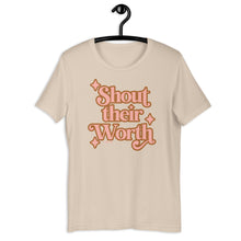 Shout Their Worth (2022 Design in Pink) Adult Unisex Tee