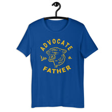 Advocate Like a Father (Yellow Ink) Adult Unisex Tee