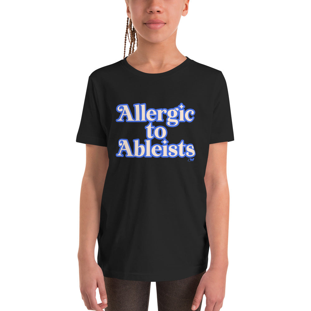 Allergic to Ableists Youth Tee