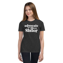 Advocate Like a Sister (White Ink) Youth Tee