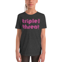 Triple Threat (Pink Ink) Youth Tee