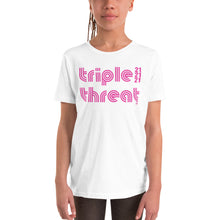 Triple Threat (Pink Ink) Youth Tee